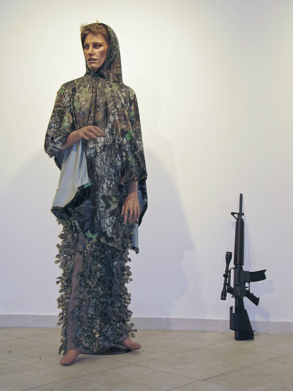 CAMOUFLAGE ON A MANNEQUIN, 2008